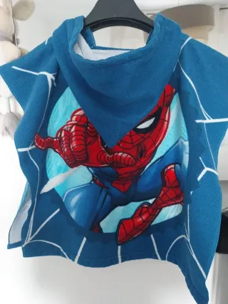 Accappatoio Spiderman Bambino taglia 1/2 anni.