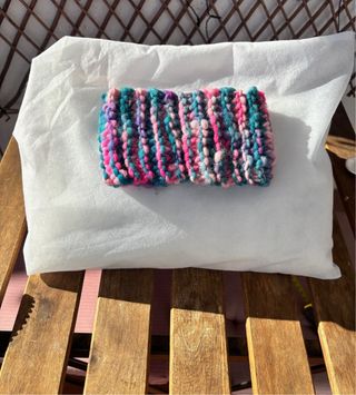 Cuello-braga - tejido a mano de oveja merina