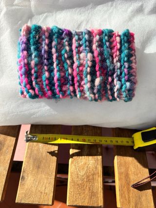 Cuello-braga - tejido a mano de oveja merina