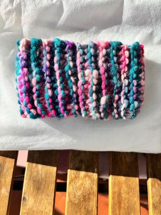 Cuello-braga - tejido a mano de oveja merina