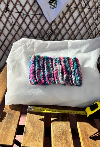 Cuello-braga - tejido a mano de oveja merina