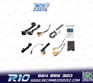 RADIO GPS ANDROID 13 BMW SERIE 3 E46 PANTALLA TÁCTIL 7"