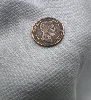 Moneda 1 Céntimo Alfonso XIII 1906