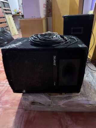 Equipo de sonido para gimnasio