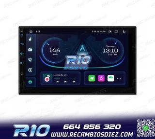 RADIO GPS ANDROID 12 HD TACTIL BLUETOOTH USB SD