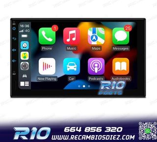RADIO GPS ANDROID 12 HD TACTIL BLUETOOTH USB SD