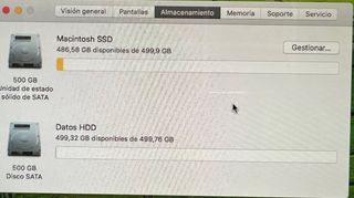 iMac 21,5 con teclado y ratón