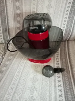 Palomitera Cecotec Roja y Negra