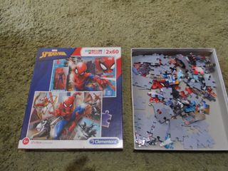 Puzzles Spiderman Clementoni 2x60 piezas