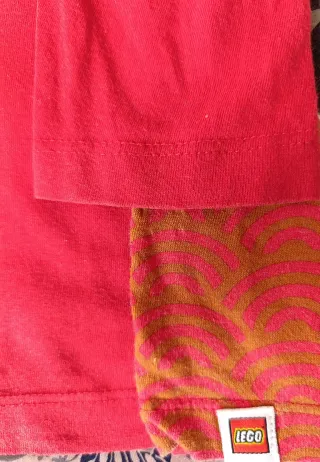 Maglietta Lego Ninjago Bambino Rossa