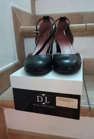 Scarpe DL vera pelle made in Italy Tg 37