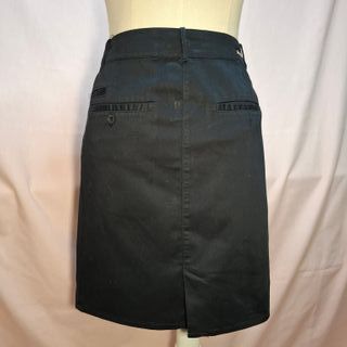 Falda Mango Negra Recta Talla M