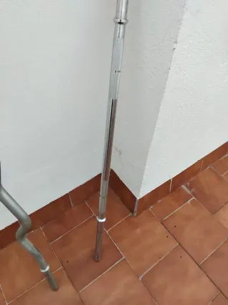 Barra de pesas recta 1.20m y 2,8 cms de diámetro