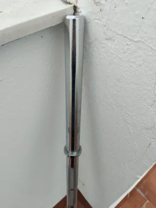 Barra de pesas recta 1.20m y 2,8 cms de diámetro