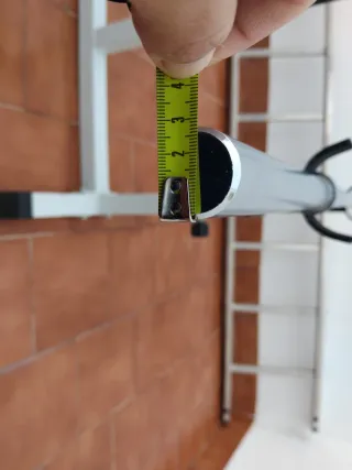 Barra de pesas recta 1.20m y 2,8 cms de diámetro