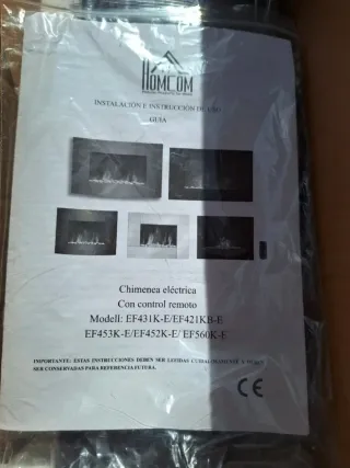 Chimenea Eléctrica Homcom Ref 820-088