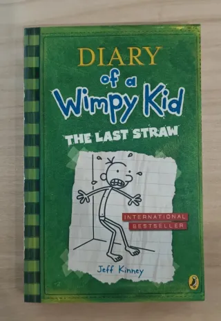 Lote 2 libros "Diary of a wimpy kid"