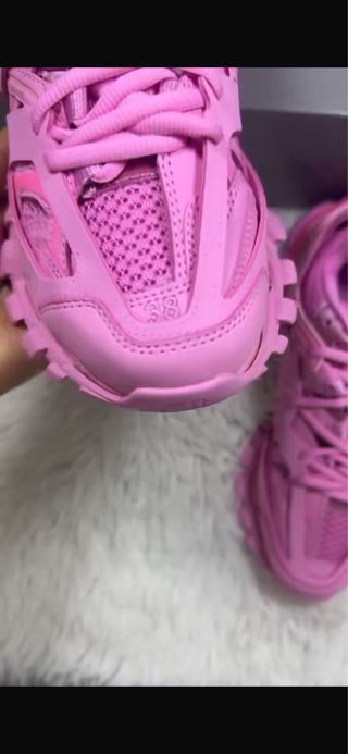 Zapatillas Balenciaga Track Talla 38 Rosa