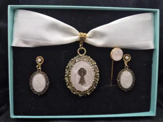 Conjunto baturra artesanal para traje regional