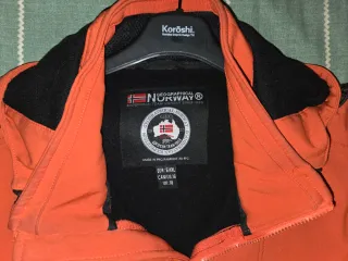 Chaqueta Geographical Norway Naranja Talla M