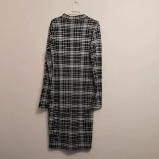 Vestido largo cuadros talla M