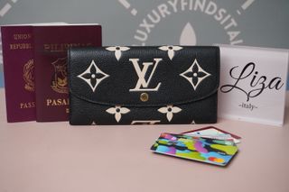 Portafoglio Louis Vuitton Emilie Giant Empreinte