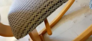 Silla Ergonómica Stokke Madera y Tela