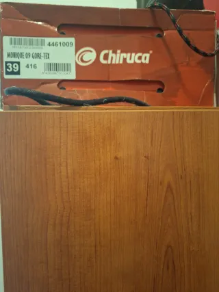 Botas Chiruca mujer marrones y rojas