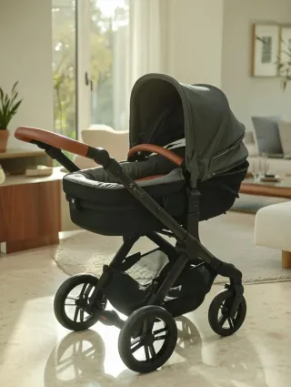 Carrito Bebé con Capazo y Silla hasta 15kg