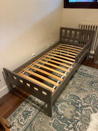 Cama infantil IKEA MYGGA 160cm + colchón