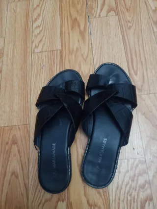Sandalias MARIAMARE negras mujer talla 36