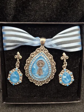 Conjunto baturra artesanal para traje regional