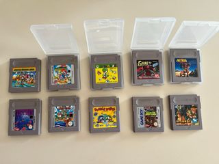 Nintendo Game Boy + 10 Juegos