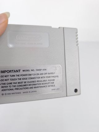 Street Fighter 2 Turbo SNES Cartuccia Originale