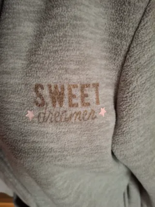 Bata de casa con capucha para niña