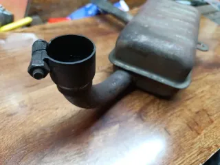 Tubo Escape Vespa 125 Bocolo