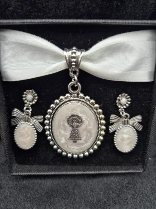 Conjunto baturra artesanal para traje regional