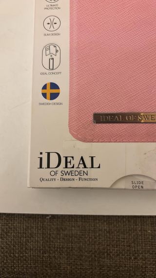 Cover libro iDeal of Sweden rosa iPhone 11 Pro