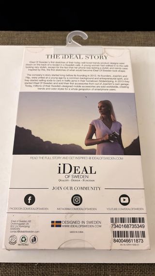 Cover libro iDeal of Sweden rosa iPhone 11 Pro