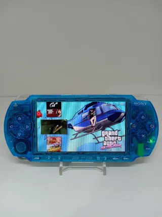 PSP 1006 Custom Azul Transparente