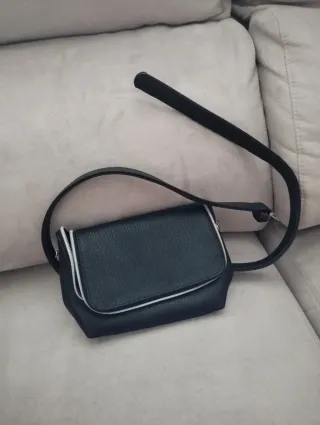Bolso riñonera mujer negro