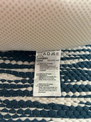 Cuscino cervicale ergonomico bianco