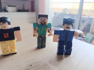 Muñecos Minecraft