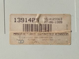 Teclado Mecánico IBM Modelo M 1391405