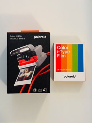 Polaroid Flip white + 16 fotos itype