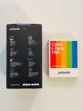 Polaroid Flip white + 16 fotos itype