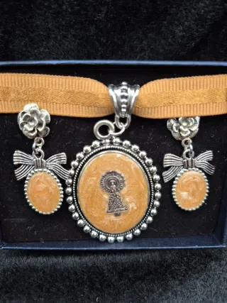 Conjunto baturra artesanal para traje regional