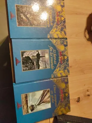 3 libros de JULIO VERNE