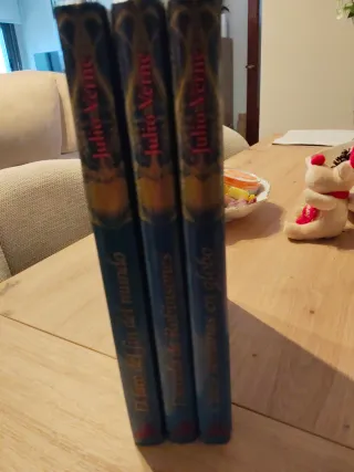 3 libros de JULIO VERNE