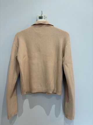 MANGO jersey mujer estilo polo S/M sin estrenar